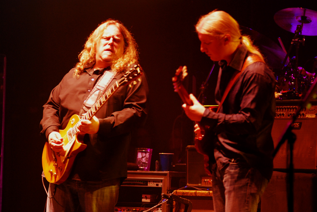 Warren and Derek at the Beacon, opening night 2009